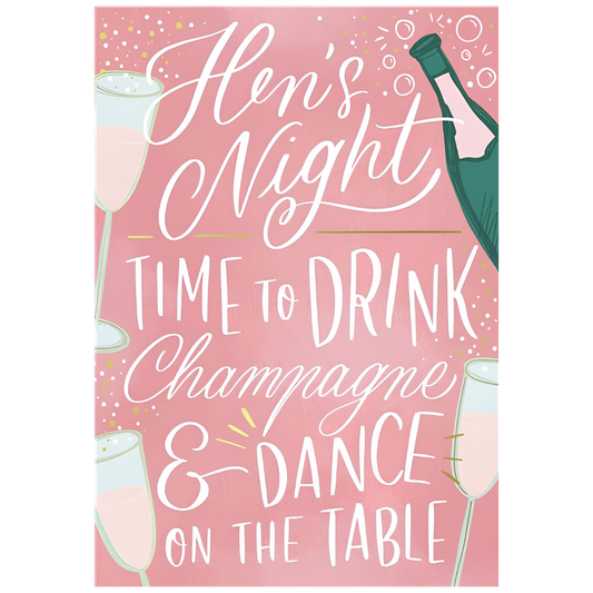 Hens Night Dance on Tables