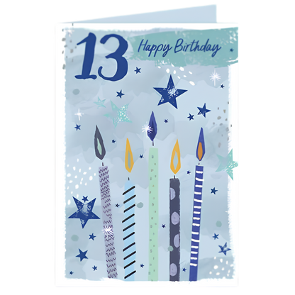13 Birthday Candles