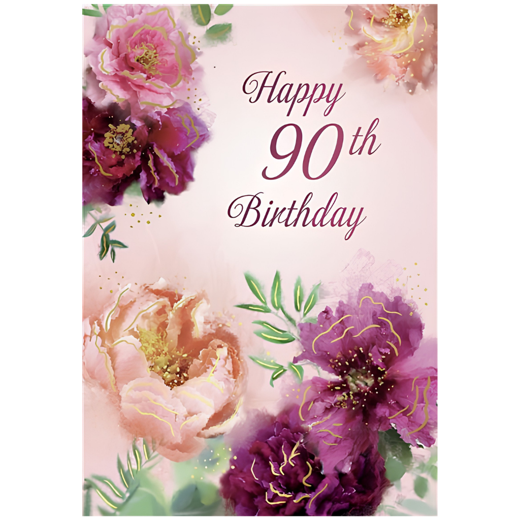 90th Peony Border