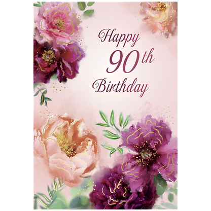 90th Peony Border