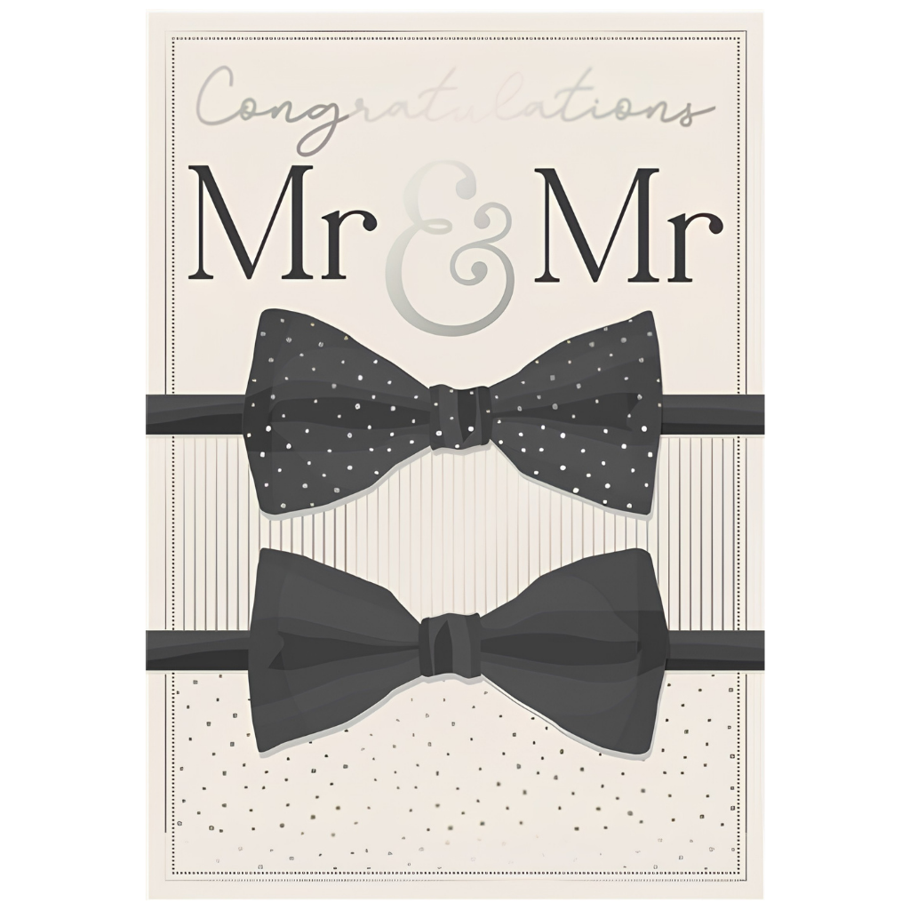 Congratulations Mr & Mr