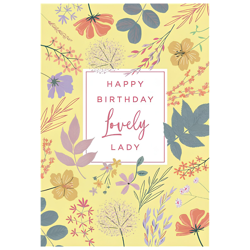 Happy Birthday Lovely Lady