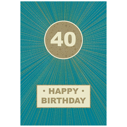 40 Happy Birthday