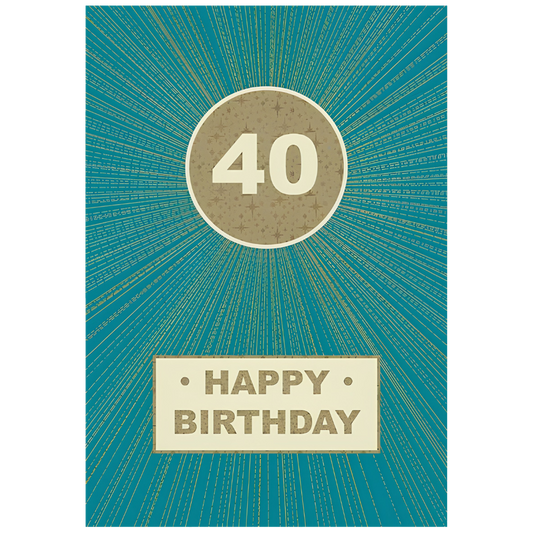 40 Happy Birthday