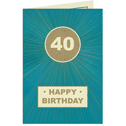 40 Happy Birthday