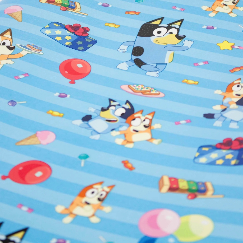 Roll Wrap - Bluey Blue (1.5m)