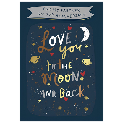 Anniversary Partner To the Moon and Back