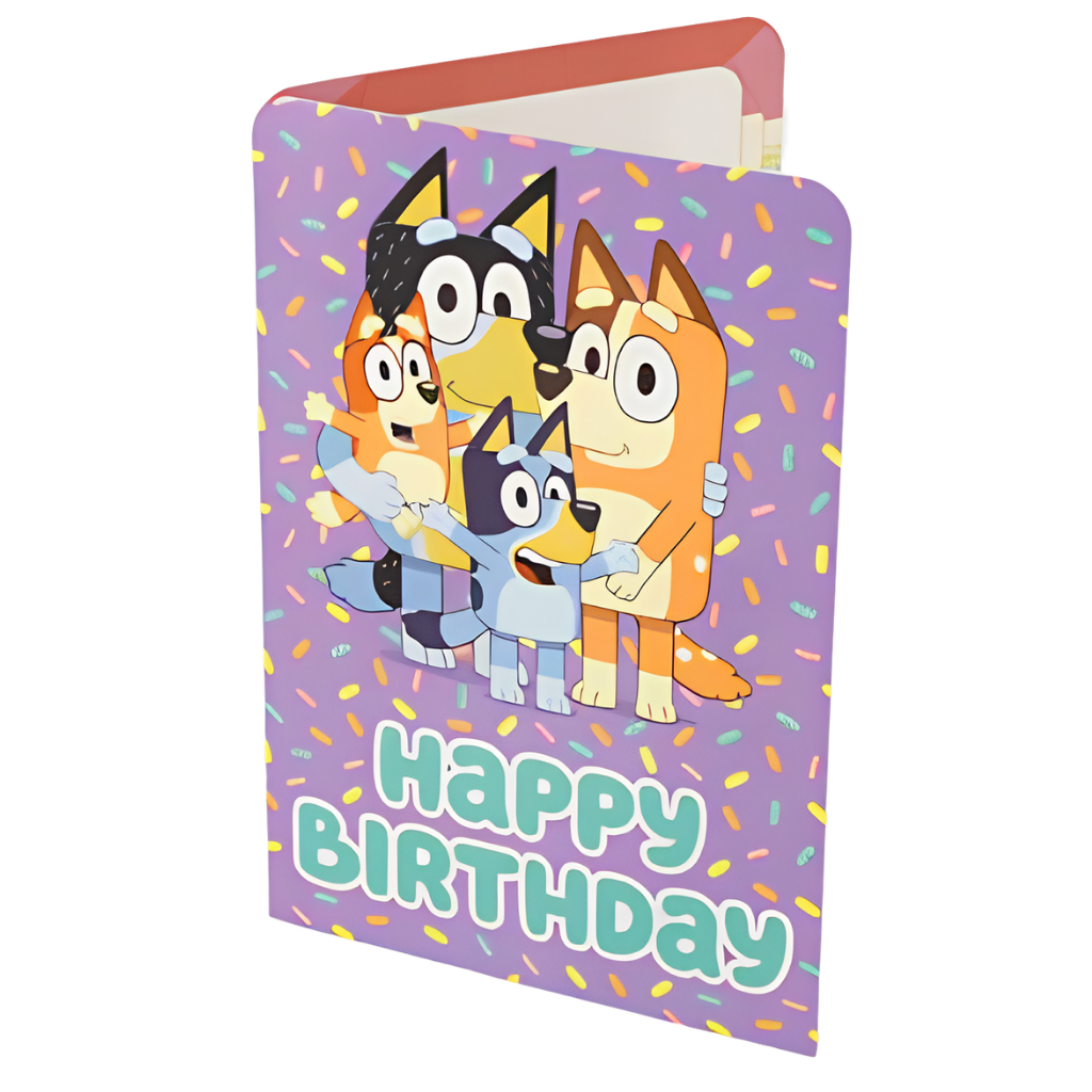 Bluey Family Happy Birthday