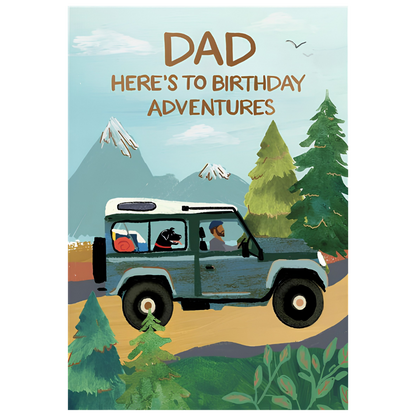 Dad, Here's to Birthday Adventures