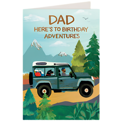 Dad, Here's to Birthday Adventures