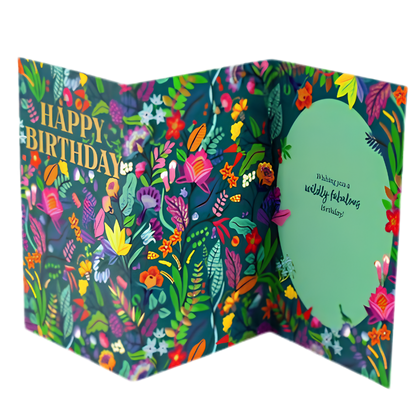 Happy Birthday, Jungle Foliage