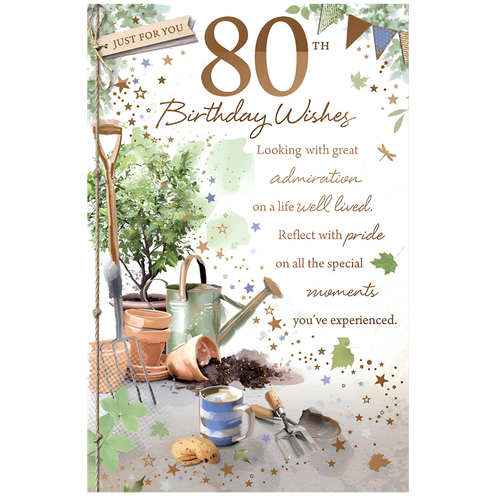 80th Birthday Wishes Just for You