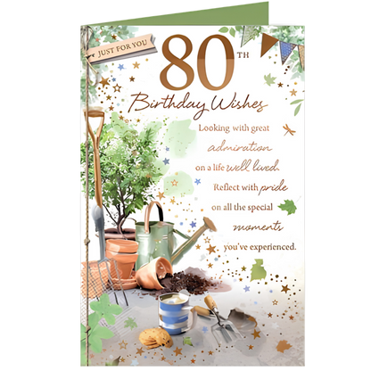 80th Birthday Wishes Just for You