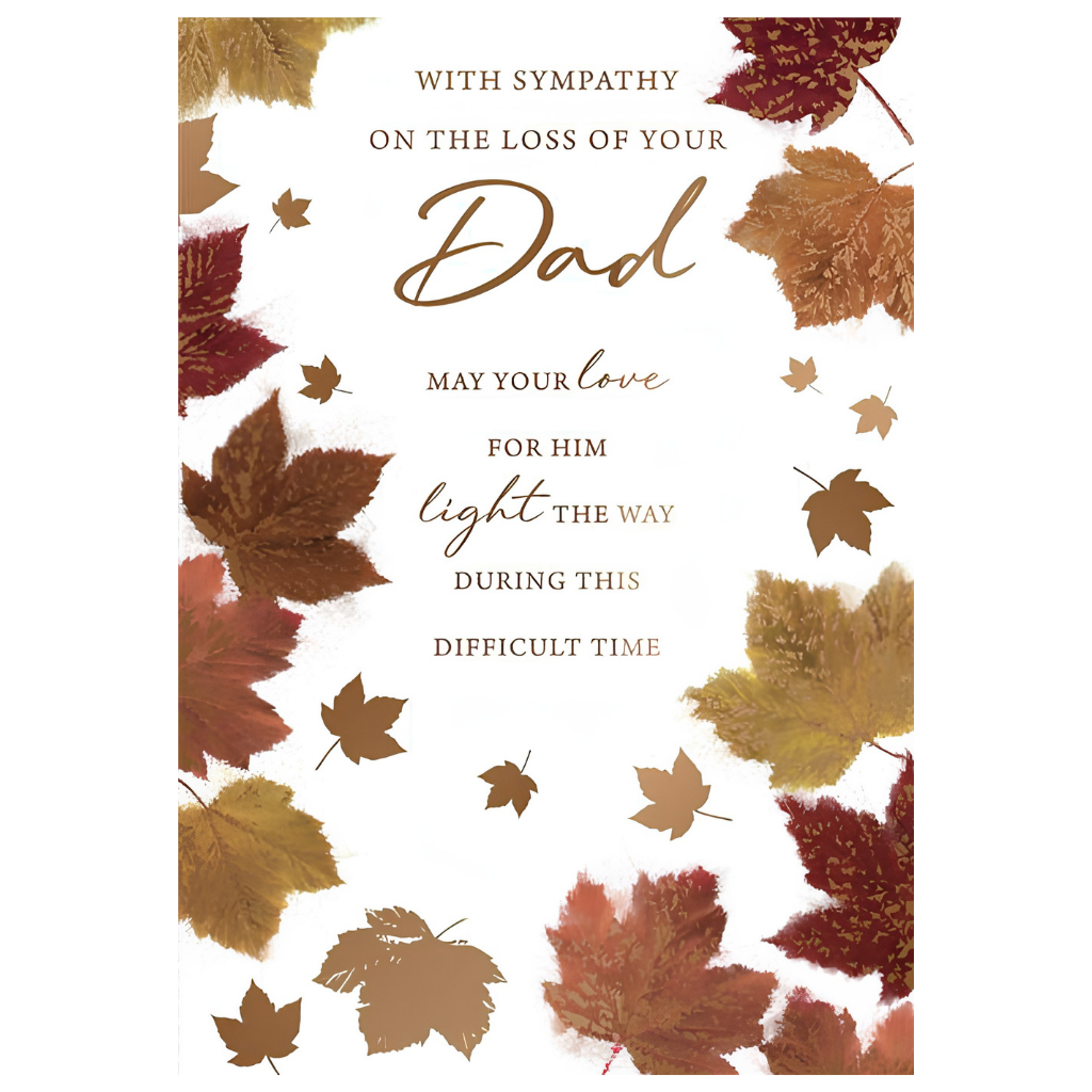 Loss of Dad Falling Autumn Leaves