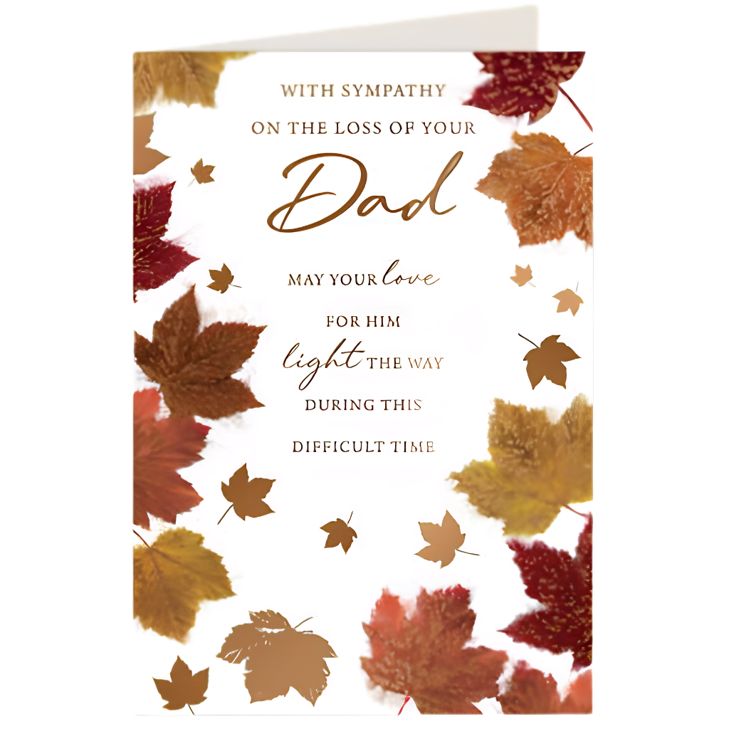 Loss of Dad Falling Autumn Leaves