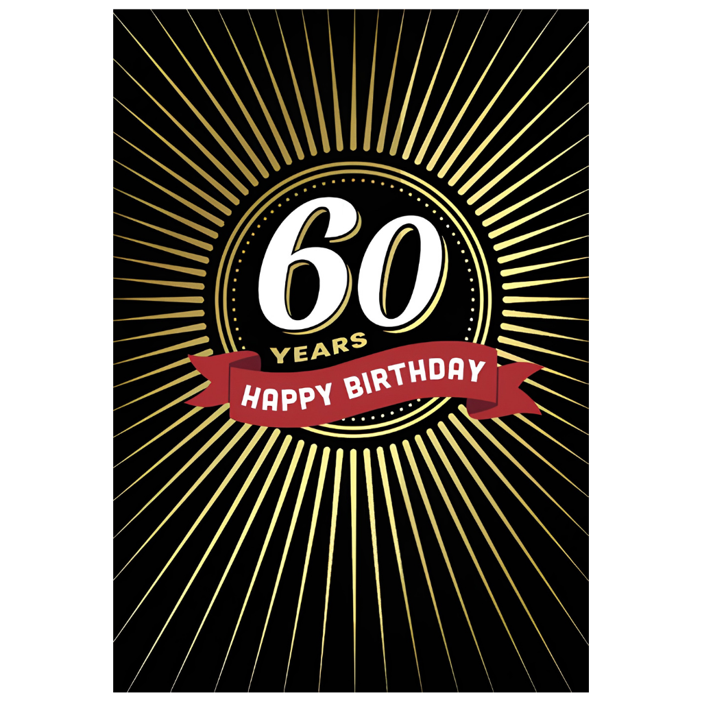 60 Years, Happy Birthday