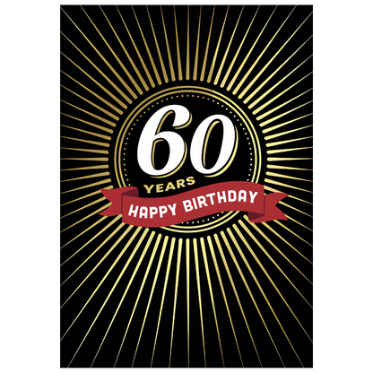 60 Years, Happy Birthday