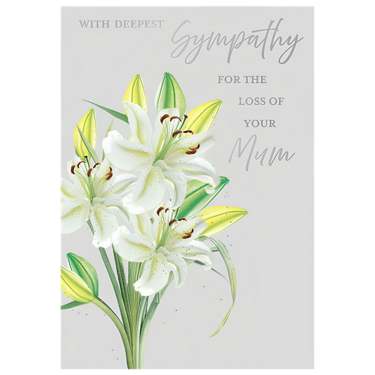 Loss of Mum White Lillies