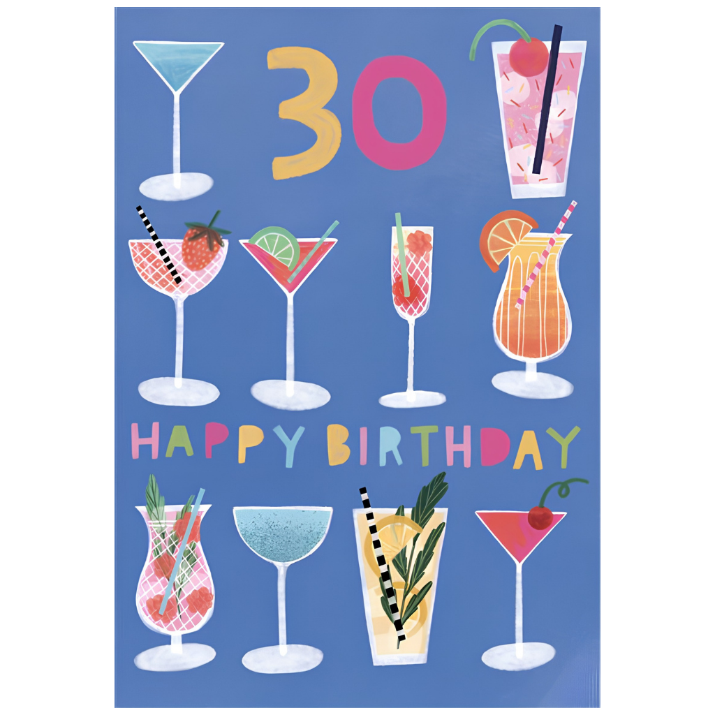 30th Birthday Cocktails