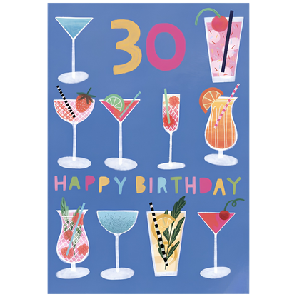 30th Birthday Cocktails