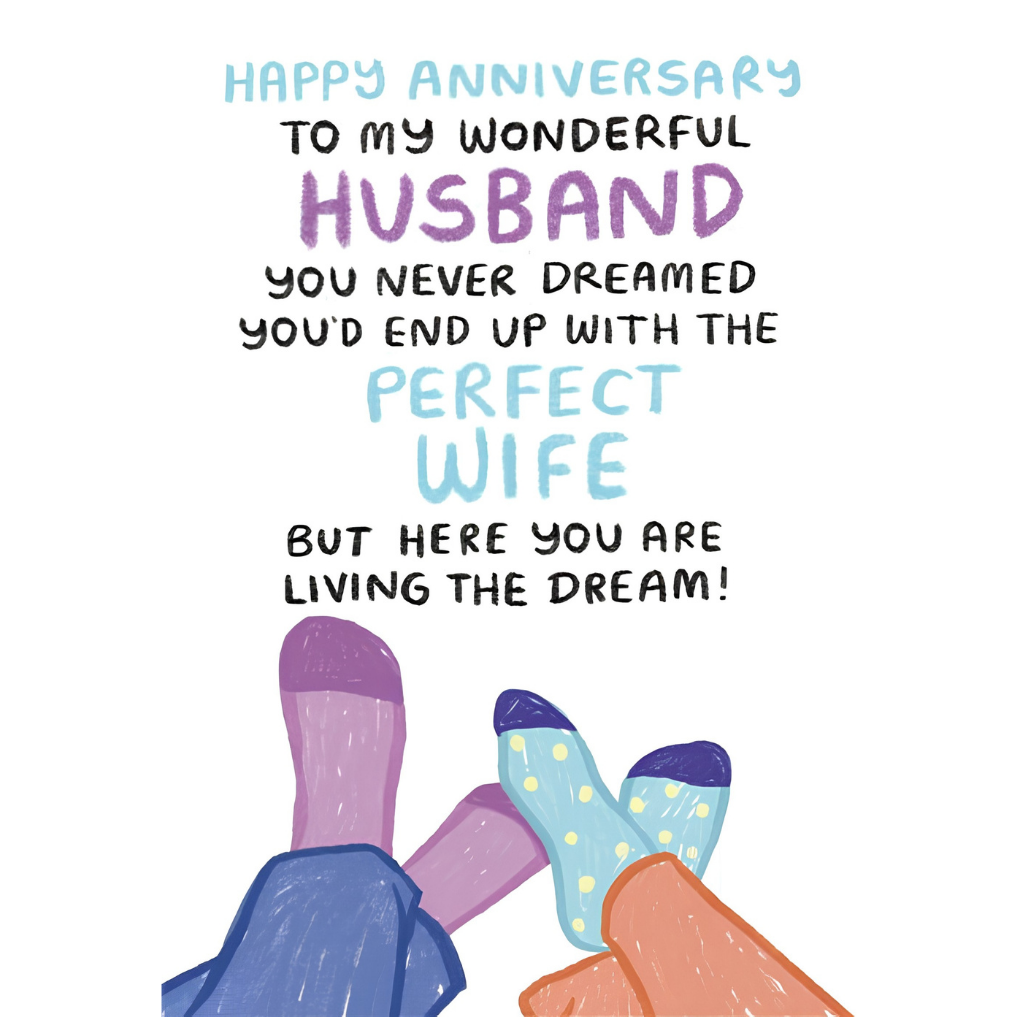 Anniversary Husband Living the Dream