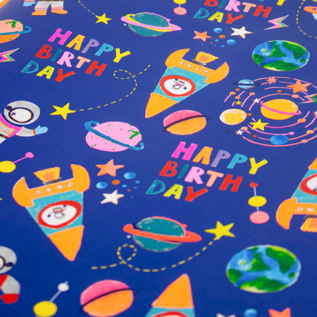 Roll Wrap - Space (2m) [Des.:PS Juv. Space]