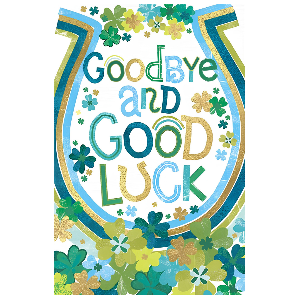Goodbye And Good Luck Horseshoe