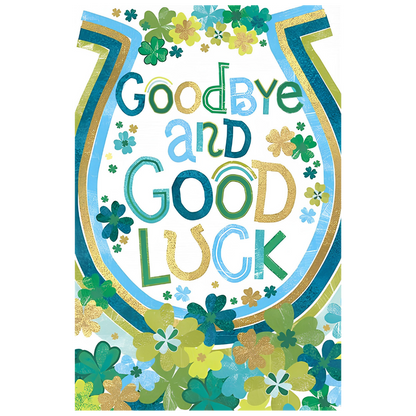 Goodbye And Good Luck Horseshoe