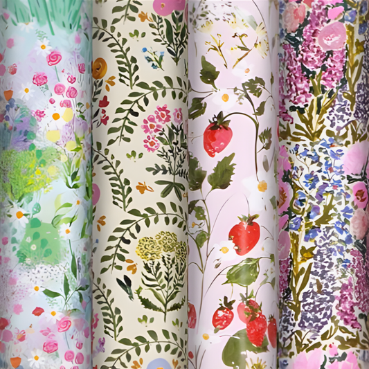 Roll Wrap - SD Lavender Garden (4m) [Des.:SD Lavender Garden]