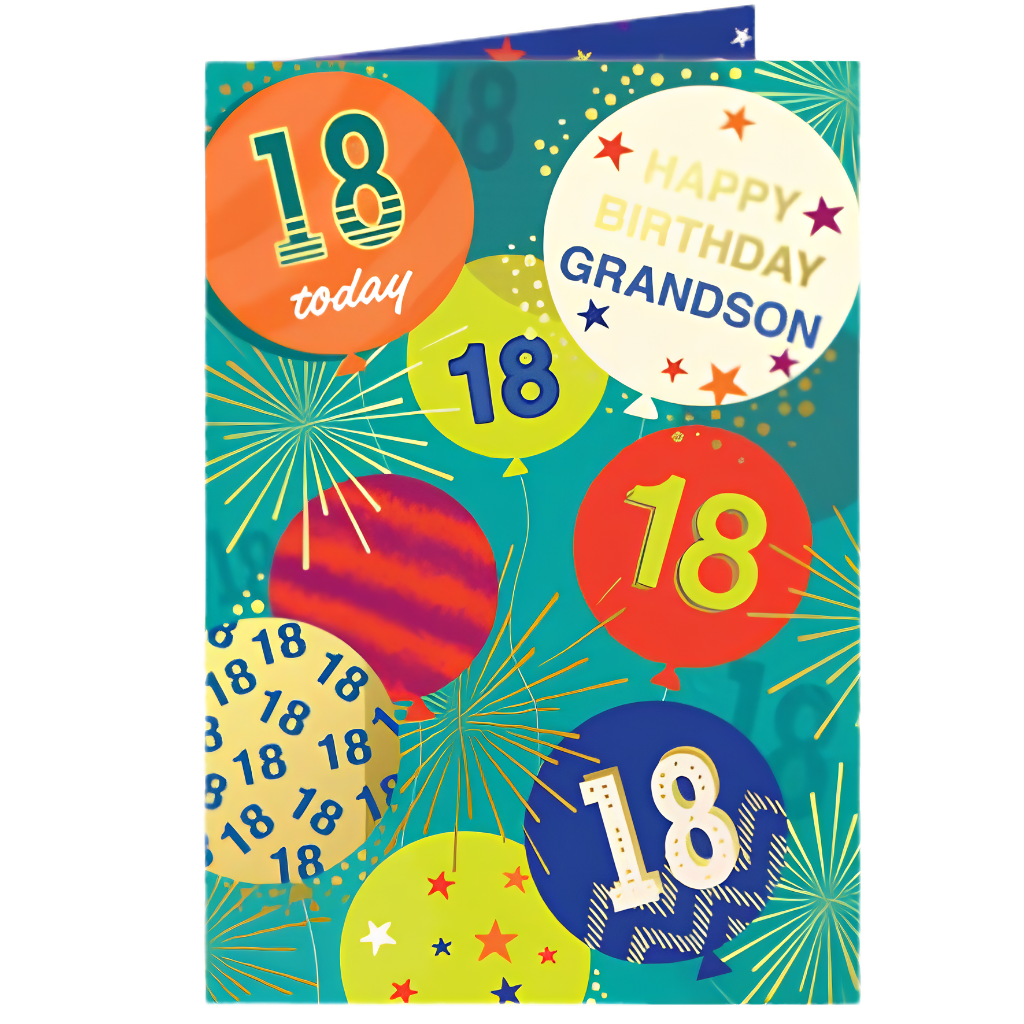 Grandson, 18 Today
