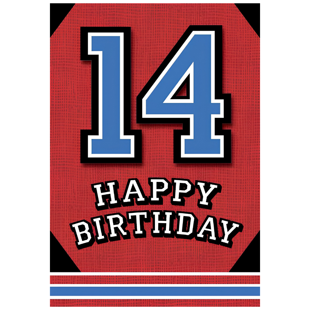 14, Happy Birthday