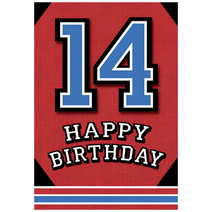 14, Happy Birthday