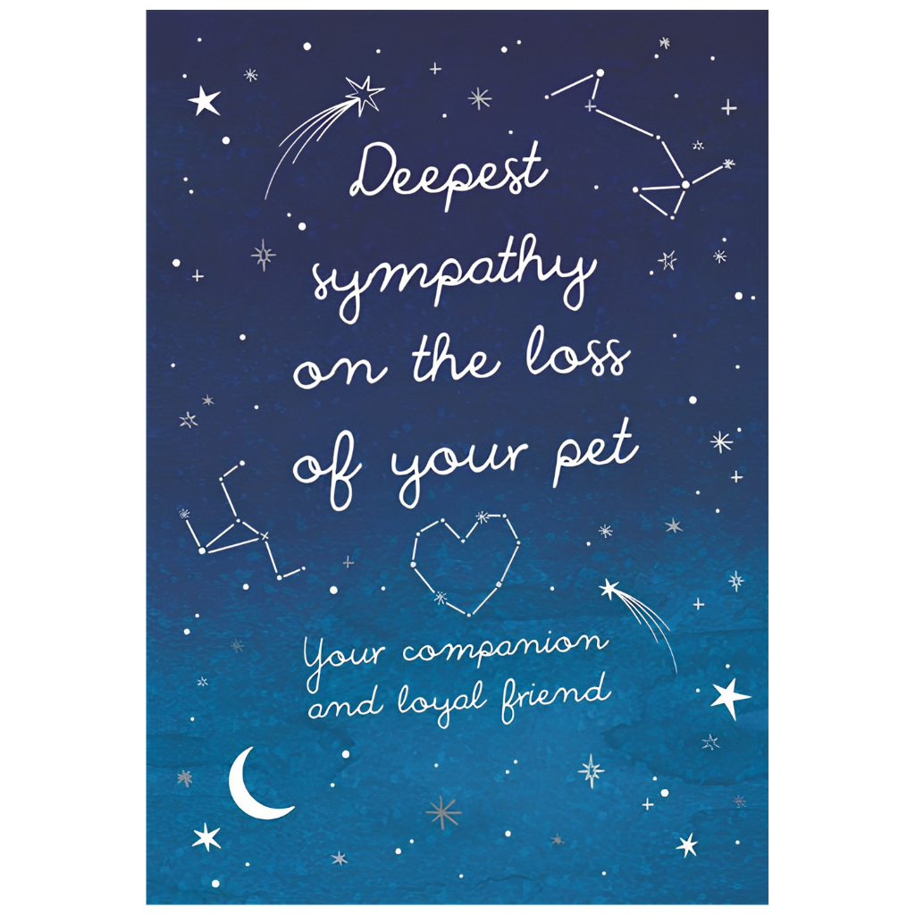 Loss of Pet Star Map 