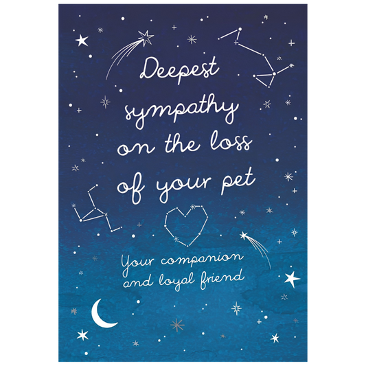 Loss of Pet Star Map 