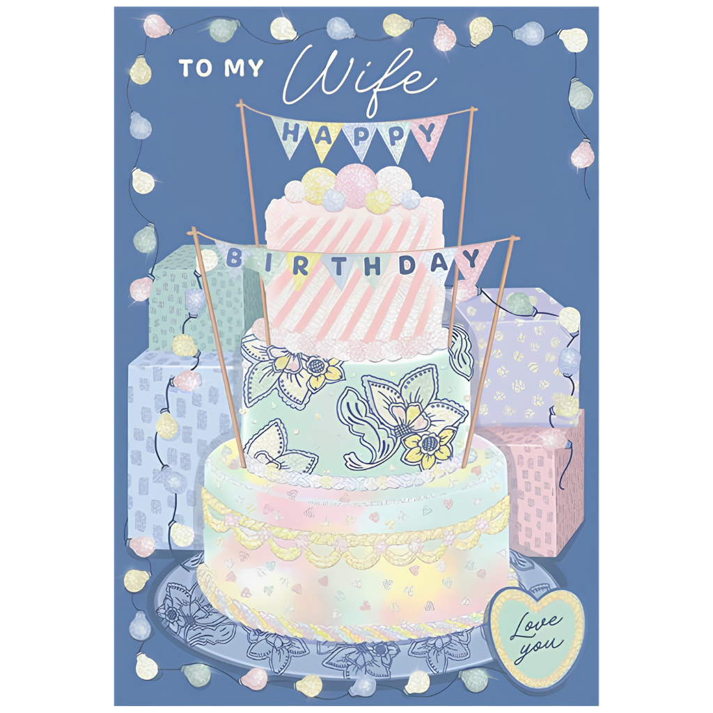 To My Wife, Happy Birthday 