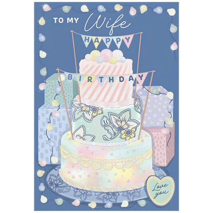 To My Wife, Happy Birthday 