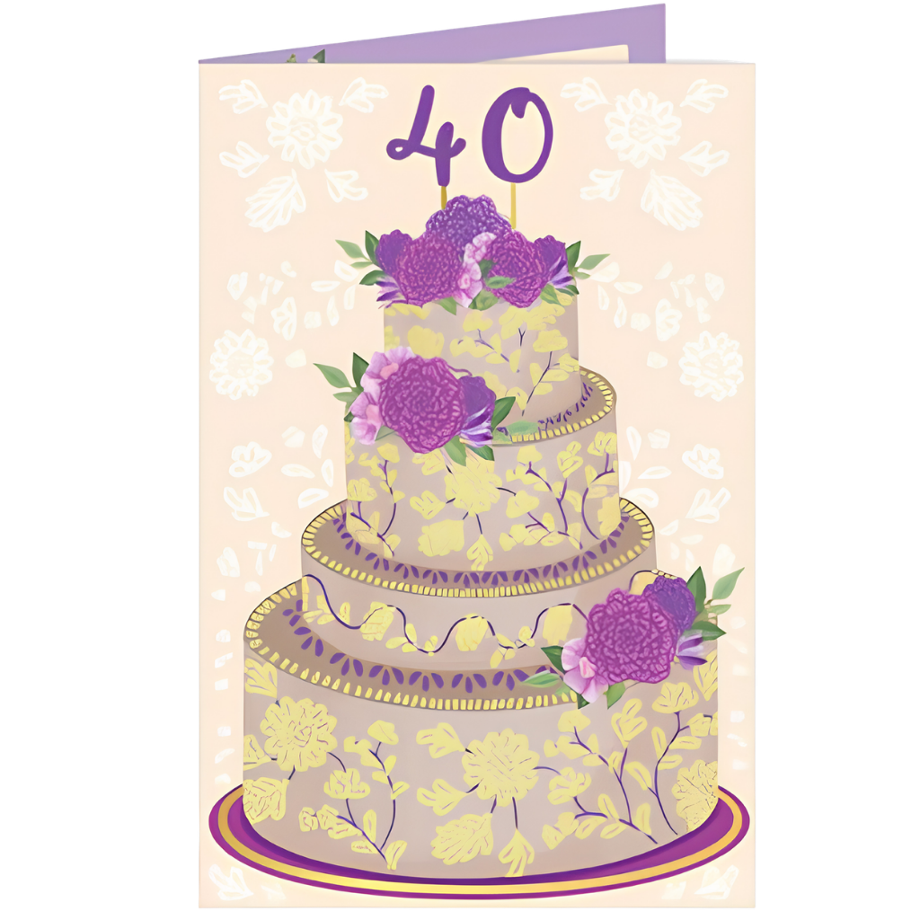 40th Birthday Cake