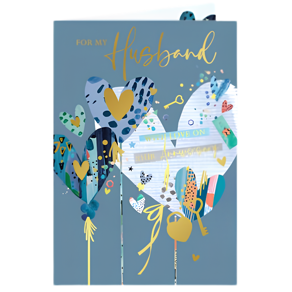 Anniversary Husband Lock & Key 