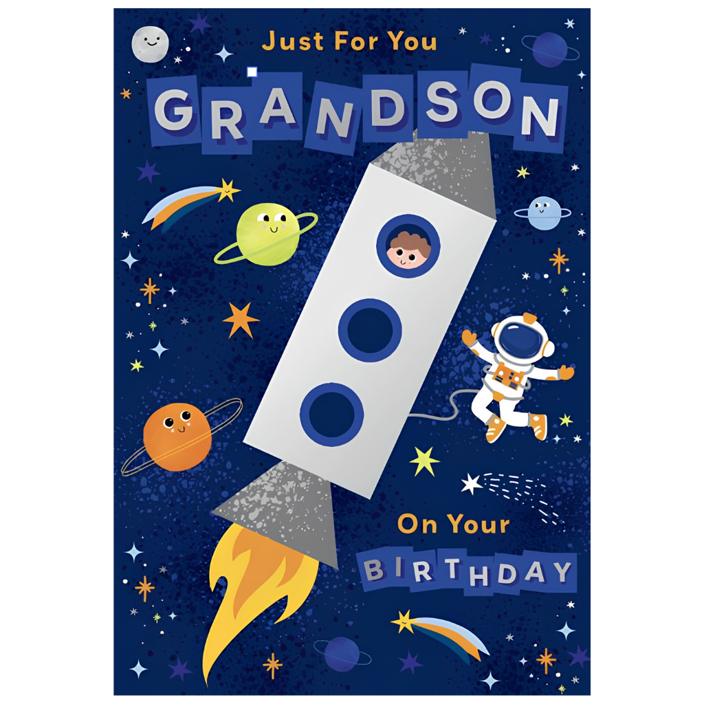 Grandson Rocket In Space
