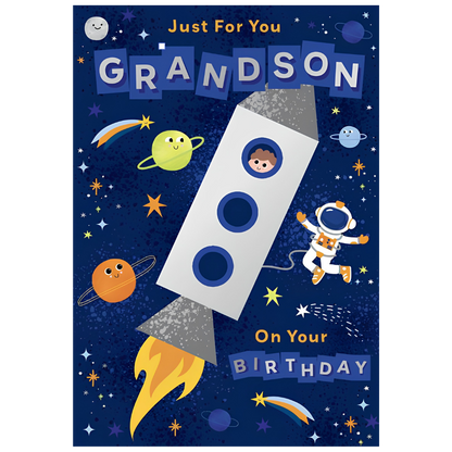 Grandson Rocket In Space