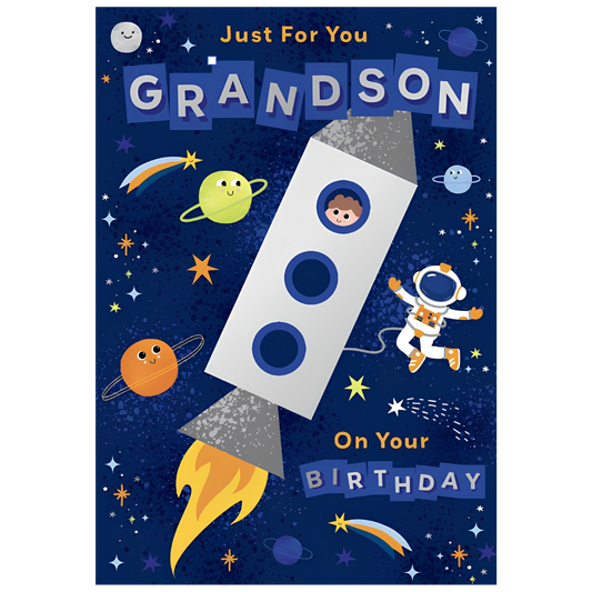 Grandson Rocket In Space