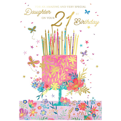 21st Birthday, Amazing Daughter