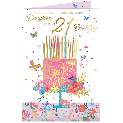 21st Birthday, Amazing Daughter