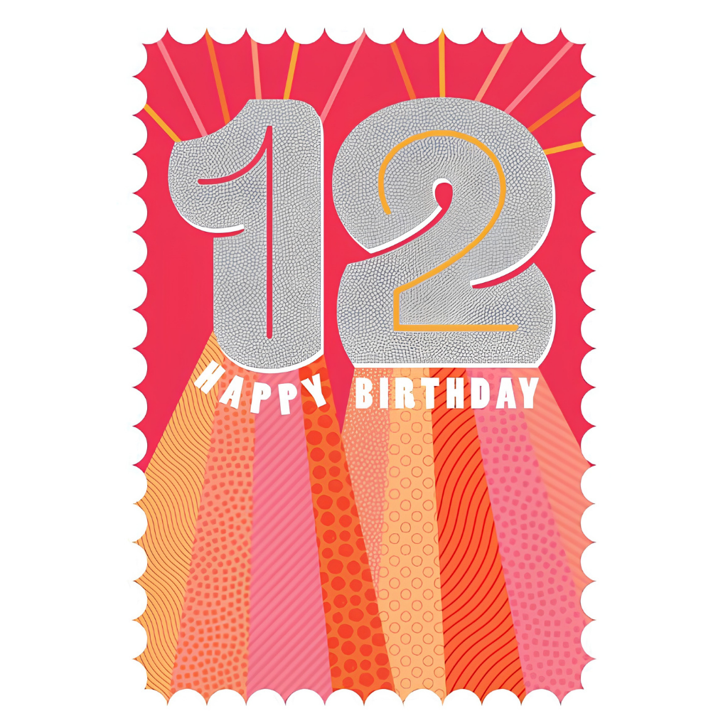 12, Happy Birthday