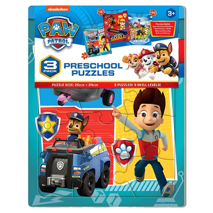 Paw Patrol Frame Tray Puzzles (3pk)