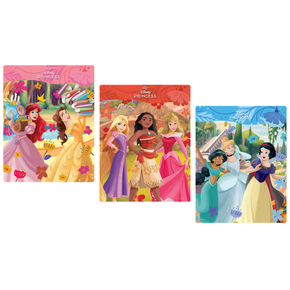 Disney Princess Frame Tray Puzzle 3pk