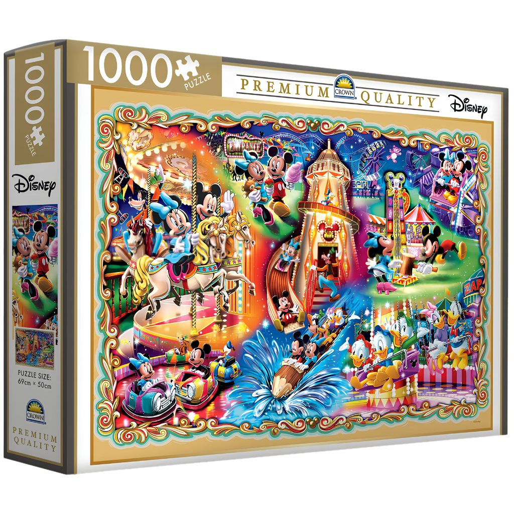 Disney Theme Park Adventure 1000pc Puzzle