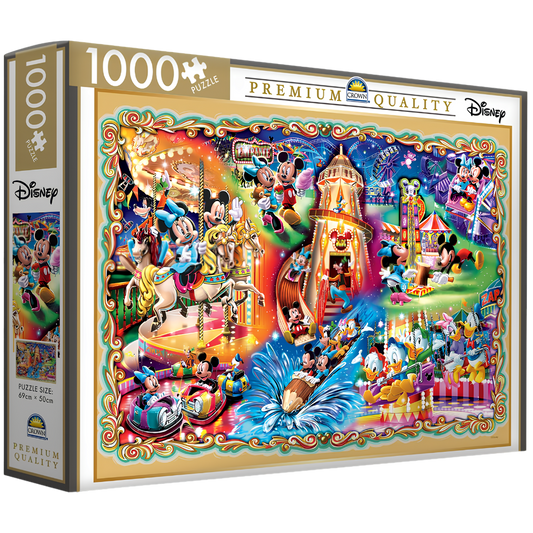 Disney Theme Park Adventure 1000pc Puzzle