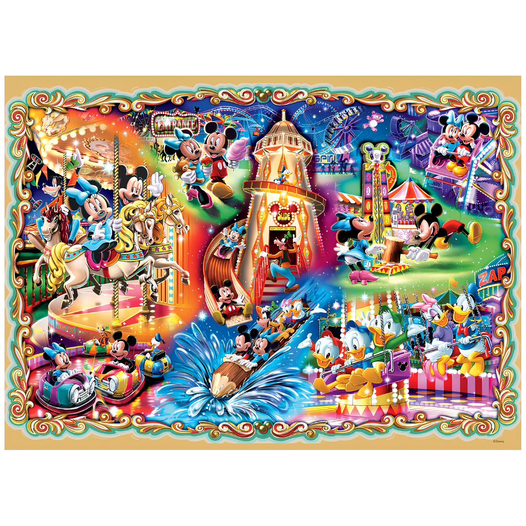 Disney Theme Park Adventure 1000pc Puzzle