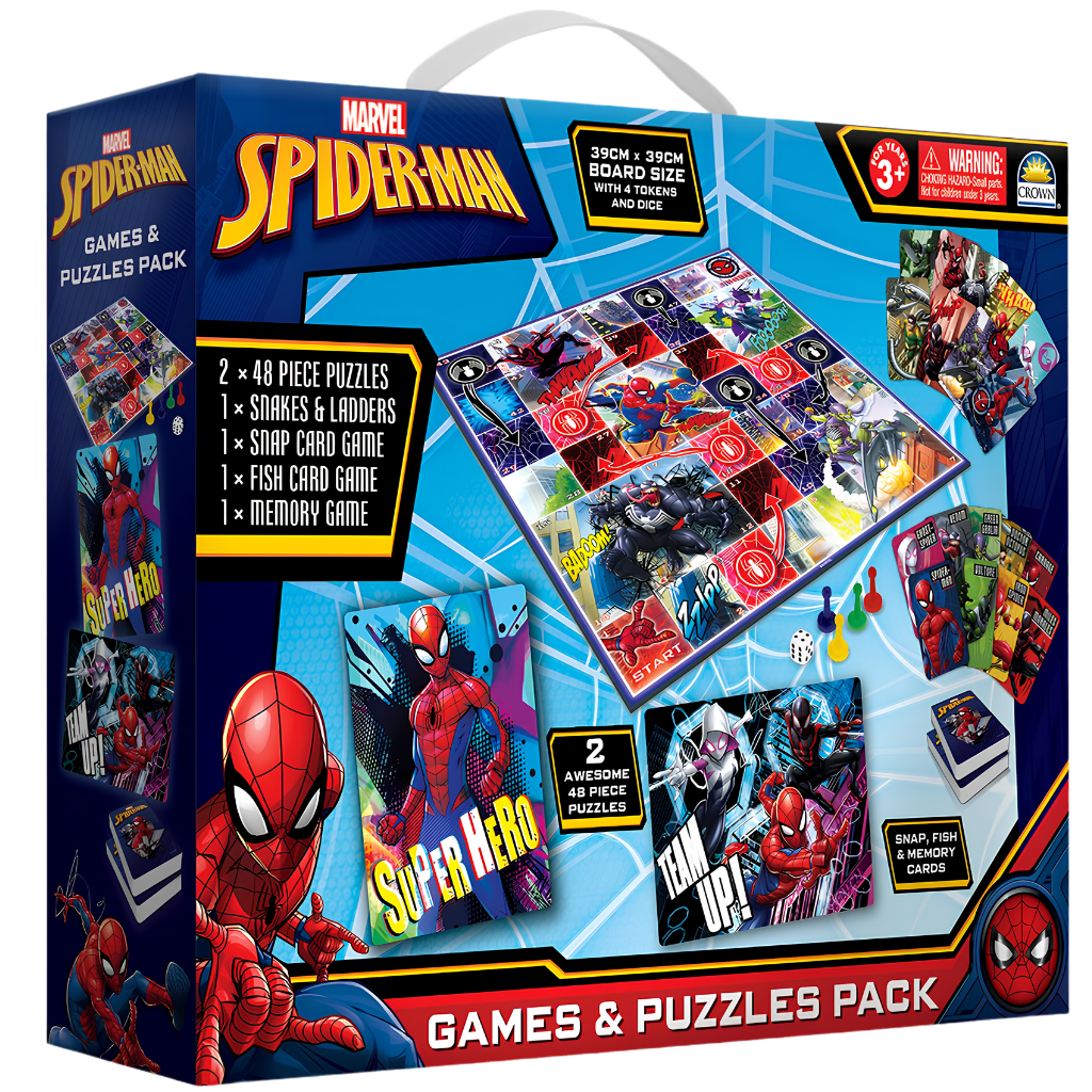 Spider-Man Games & Puzzles Pack